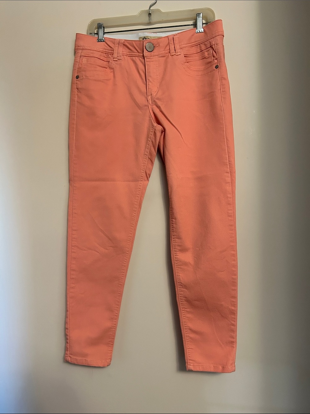 Democracy Coral Skinny Jeans ab technology new without tags size 10